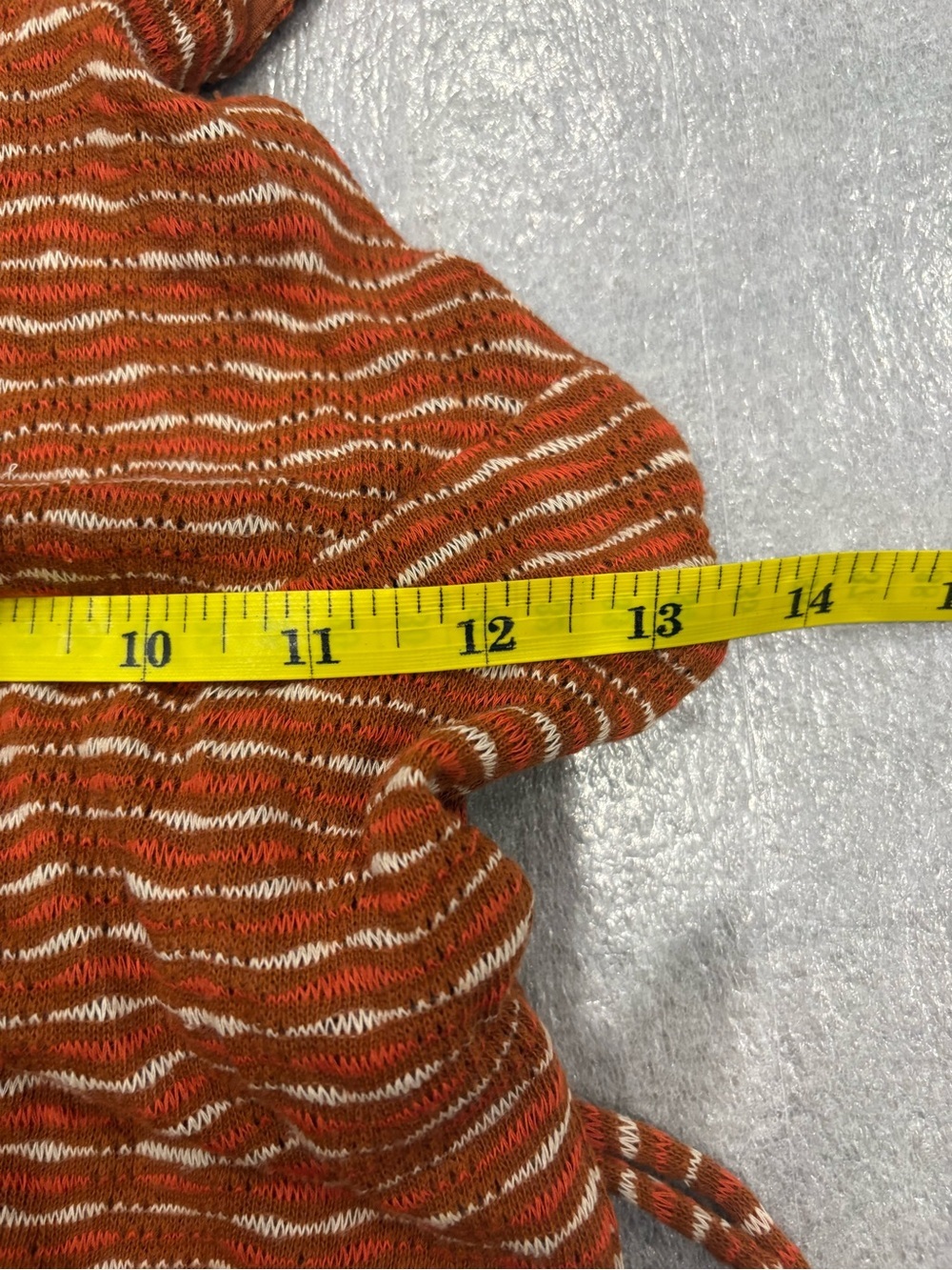 [S]Free People Frankie Sleeveless Striped Halter Maxi Dress in Rust Brown - Picture 9 of 10